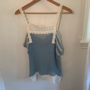 Marty M Sheer Lace Top